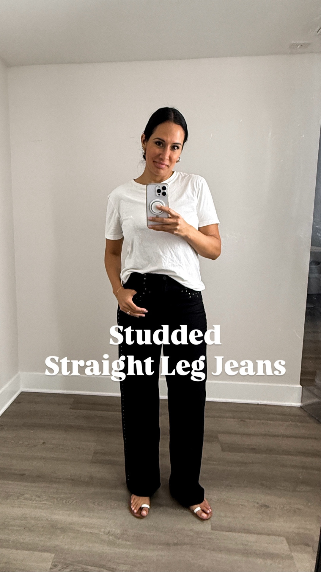 Just got these straight leg jeans from Vici and they are so comfy! I got a size 26 but I could’ve sized down, they have a nice stretch. 

I love the studded detailing (which I normally wouldn’t try) but I’m so glad I did! This is your sign to try something new when it comes to picking pieces - it might surprise you like it did me 🖤

Use my code “JOSAVE30” to save 30% on your order ✨







high rise jeans, black straight leg jeans, everyday outfit, work from home outfit, casual cute outfit

#LTKSaleAlert #LTKFindsUnder100 #LTKStyleTip