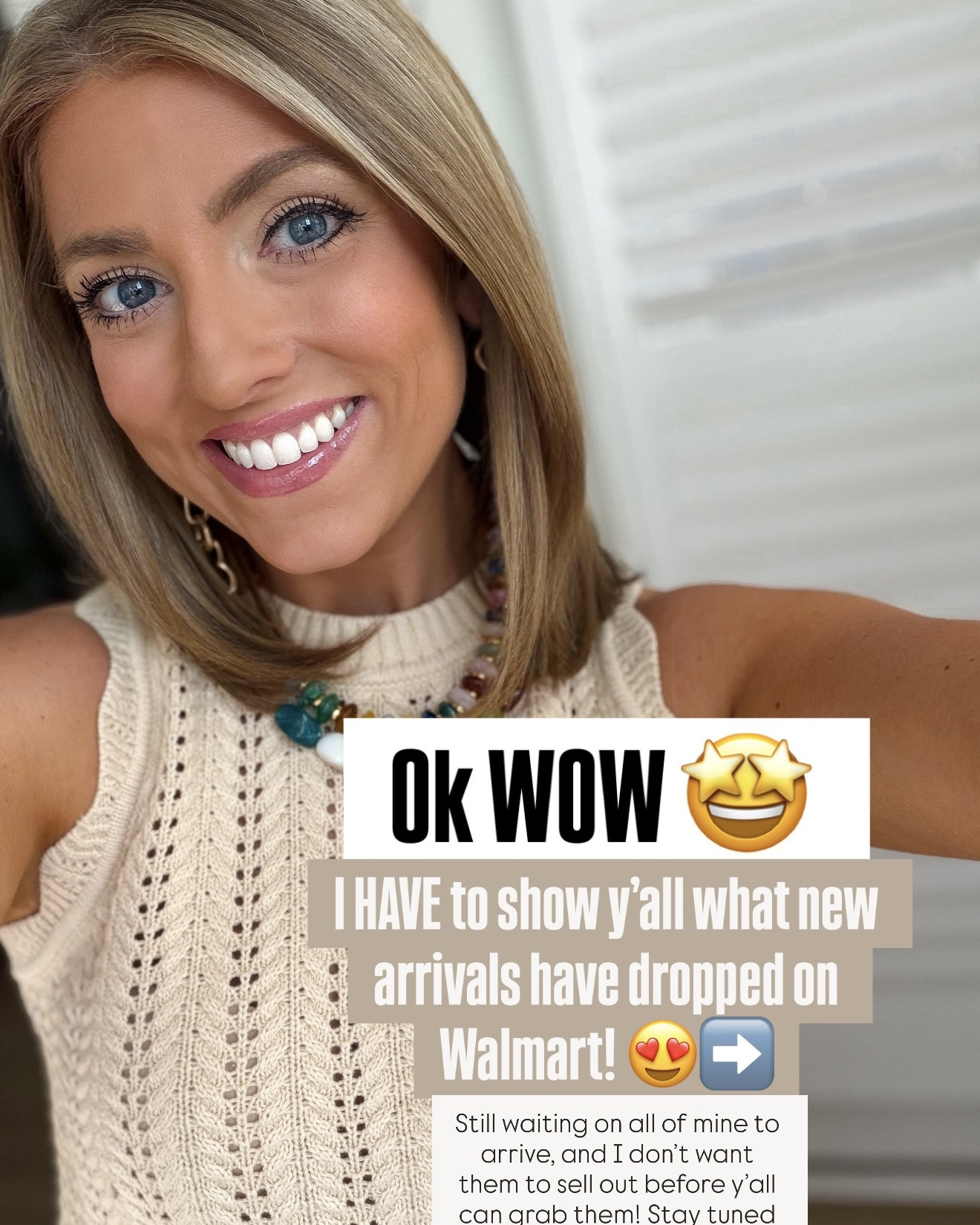 ✨ Walmart has been DROPPING the cutest new arrivals lately, and I couldn’t wait to share these before they start disappearing! 🤩 From gorgeous fall transition dresses and matching sets to embroidered bow jeans, printed denim, comfy basics, swimwear, and the prettiest accessories… this launch is SO GOOD.

I’m still waiting on my order to arrive for a full try-on, but I wanted to give y’all a first look because so many of these pieces are already going fast! Which one are you adding to cart first? 😍

🤍 Embroidered bow jeans
🤍 New matching sets
🤍 Printed wide-leg jeans
🤍 Gorgeous maxi dresses
🤍 $7 everyday tees
🤍 $22 joggers in new colors
🤍 New swimwear
🤍 Affordable sandals & accessories

Everything is giving boutique style without the boutique price, and I have a feeling these are going to be some of Walmart’s biggest sellers this season! Stay tuned because the try-on is coming soon! 🛍️✨

#walmartfashion #walmartfinds #walmartstyle #walmartnewarrivals #walmarthaul #fallfashion #fallfashion2026 #falloutfits #transitionstyle #casualstyle #affordablefashion #budgetfriendlyfashion #everydaystyle #momstyle #fashionfinds #newarrivals #ootdinspiration #outfitideas #matchingsets #maxidress #widelegjeans #denimstyle #bowjeans #swimwear #boutiquelookforless #styleonabudget #walmartclothing #fashionreels #dailyoutfit #womenwithstyle

#LTKootd #LTKPetite