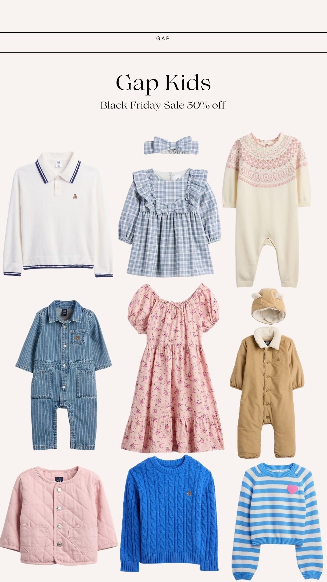With the Gap sale, this sale also includes kids as well. 

#LTKKids #LTKBaby #LTKSaleAlert