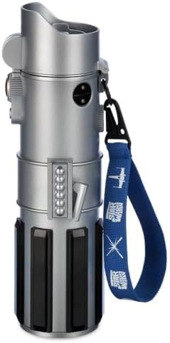 Disney Store Official Star Wars Lightsaber Water Bottle with Sound & Light Effects, Translucent B... | Amazon (US)