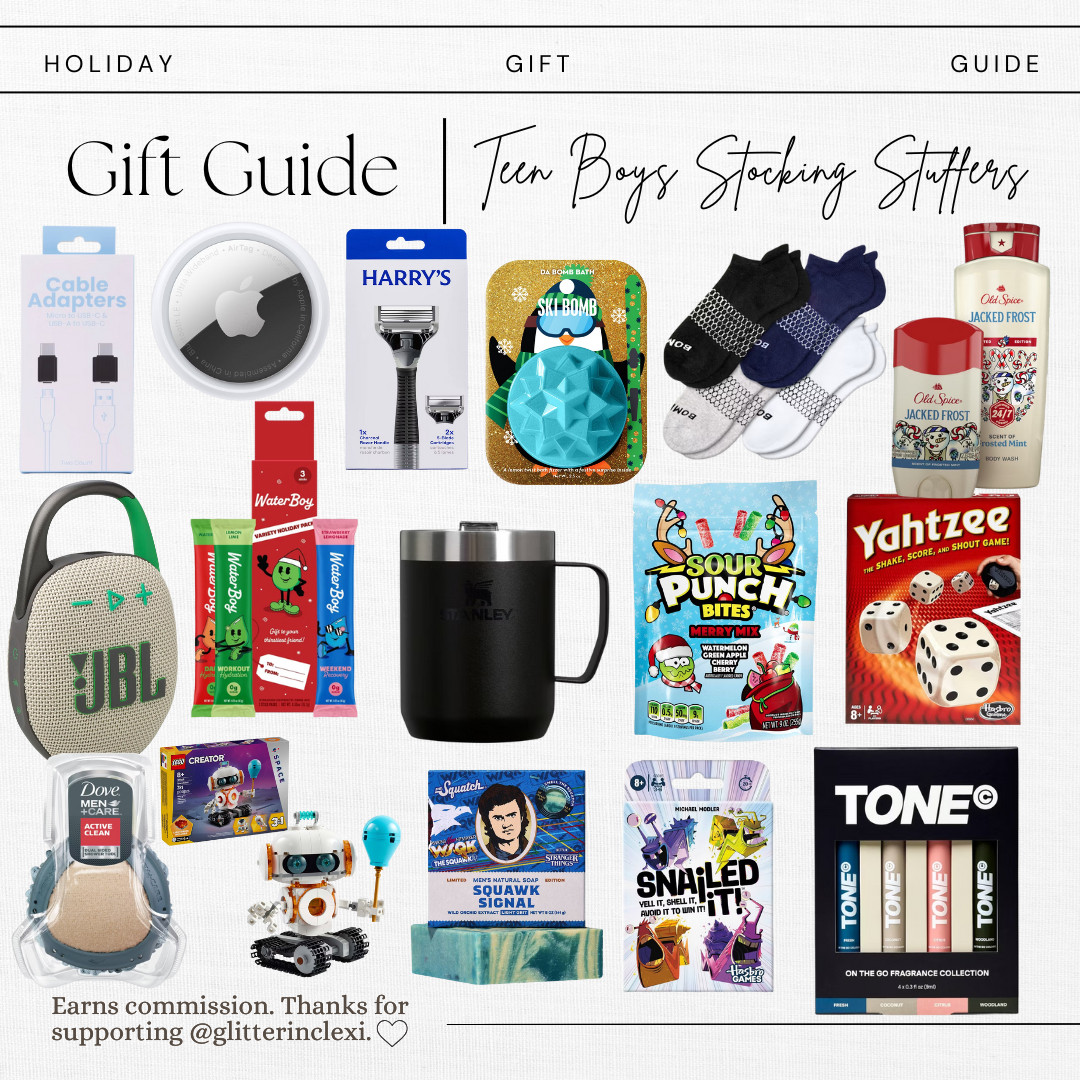 Teen boy stocking stuffers 

 #LTKCyberWeek #LTKGiftGuide #LTKHoliday