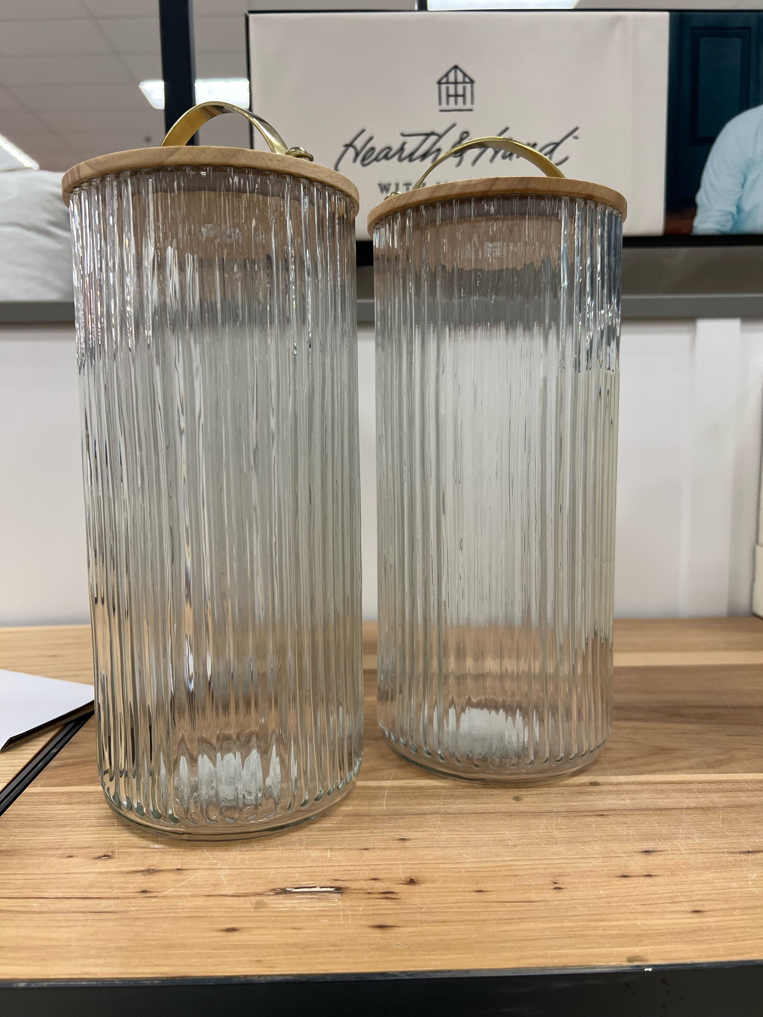 New at Target 
Fluted Glass Storage 

#hearthandhandwithmagnolia #target #glass #fluted #storage 

#LTKHome #LTKGiftGuide #LTKHoliday