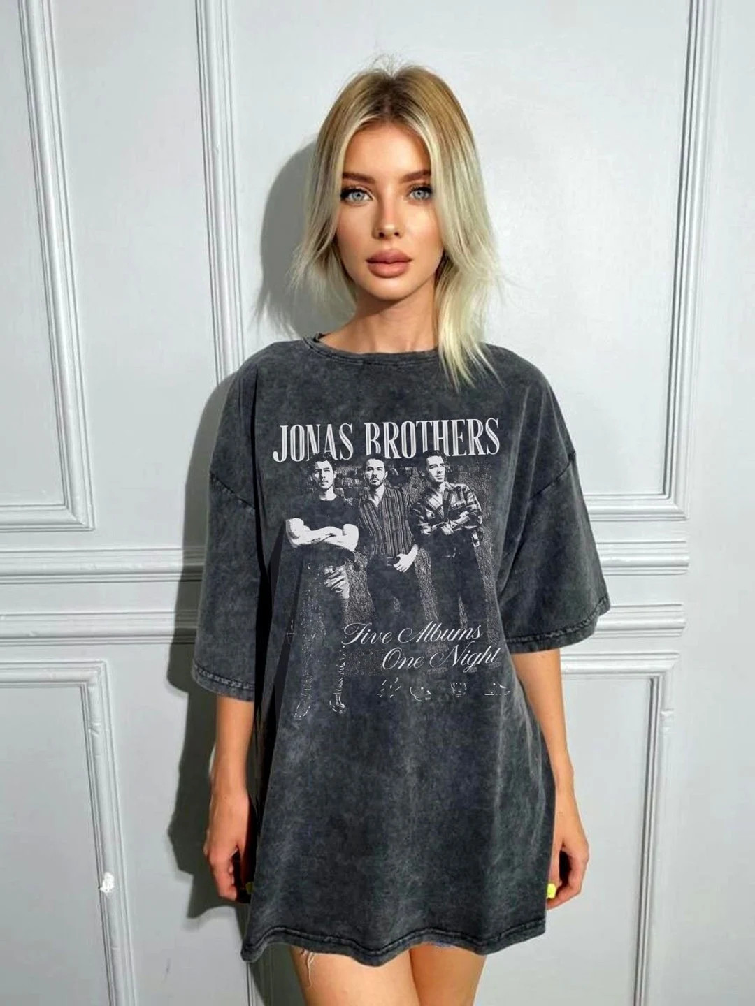 Jonas Brothers 90s Vintage Graphic Tees Jonas Comfort Colors - Etsy | Etsy (US)