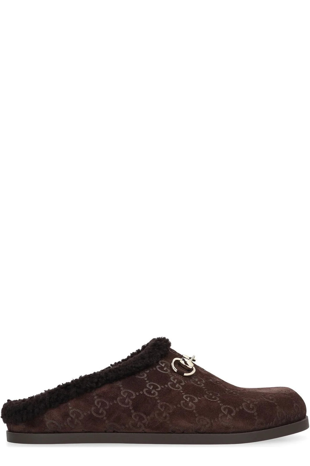 Gucci Monogrammed Slip-On Sandals | Cettire Global