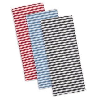 DII I Love Paris Striped Heavyweight Dishtowels Set/3 (I Love Paris) | Bed Bath & Beyond