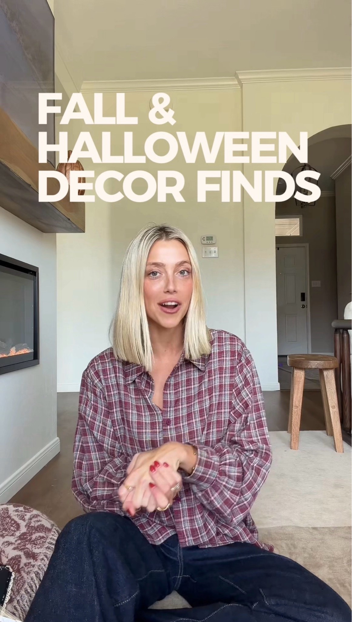 Fall and Halloween home decor