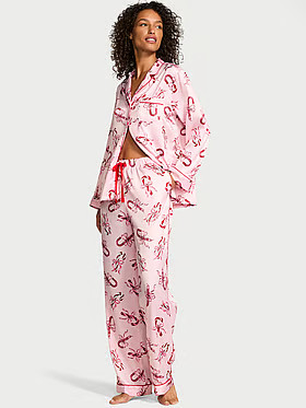 Buy Flannel Long Pajama Set, Print - Order Pajamas Sets online - Victoria's Secret US | Victoria's Secret (US / CA )