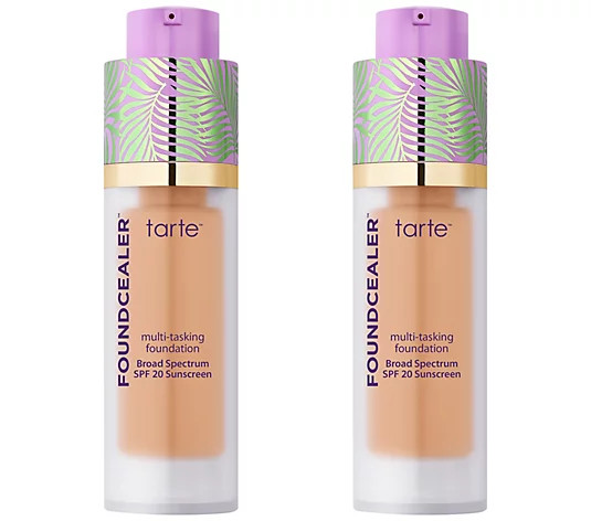 tarte Super-Size Foundcealer Foundation Duo - QVC.com | QVC