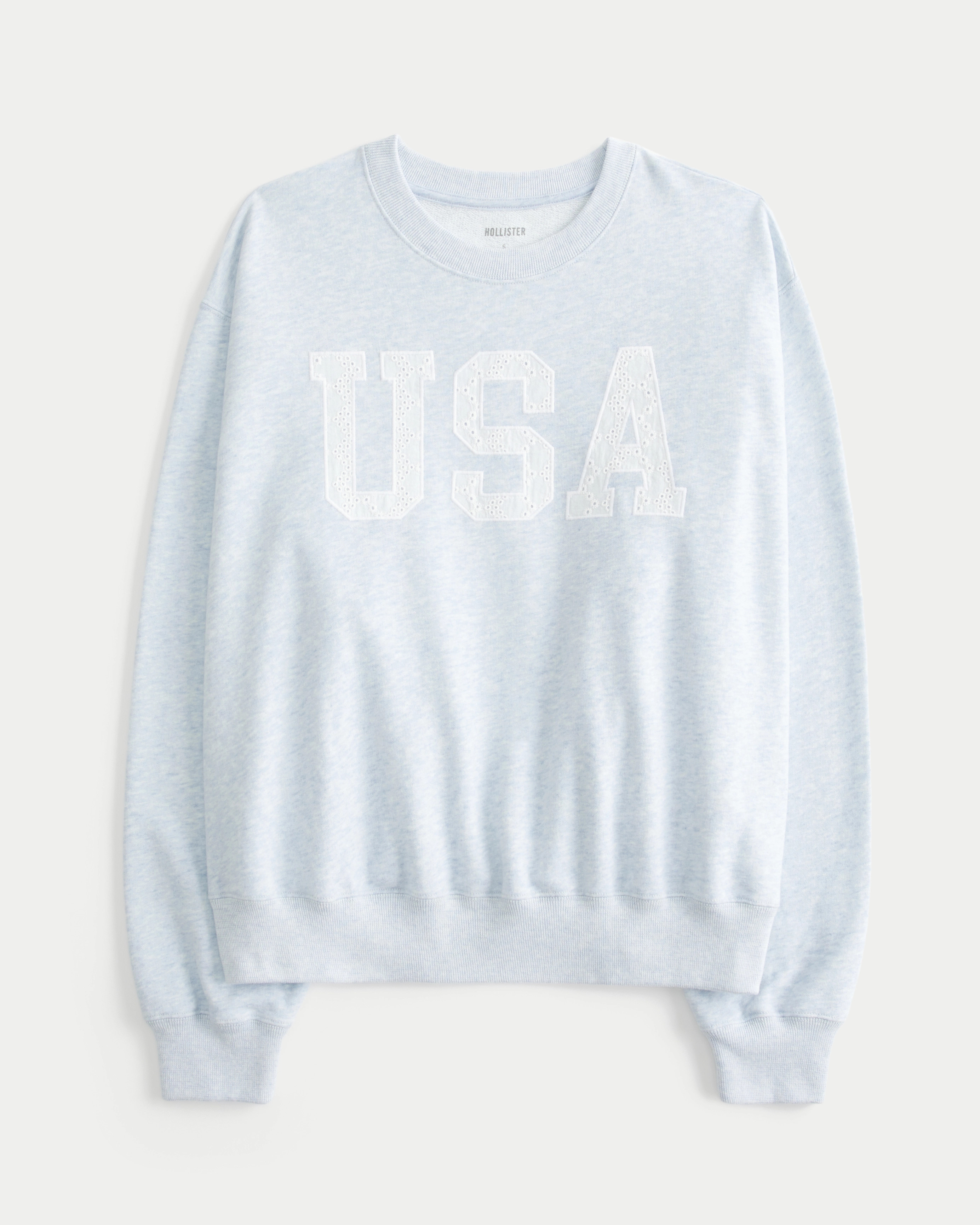 Easy USA Graphic Crew Sweatshirt | Hollister (US)
