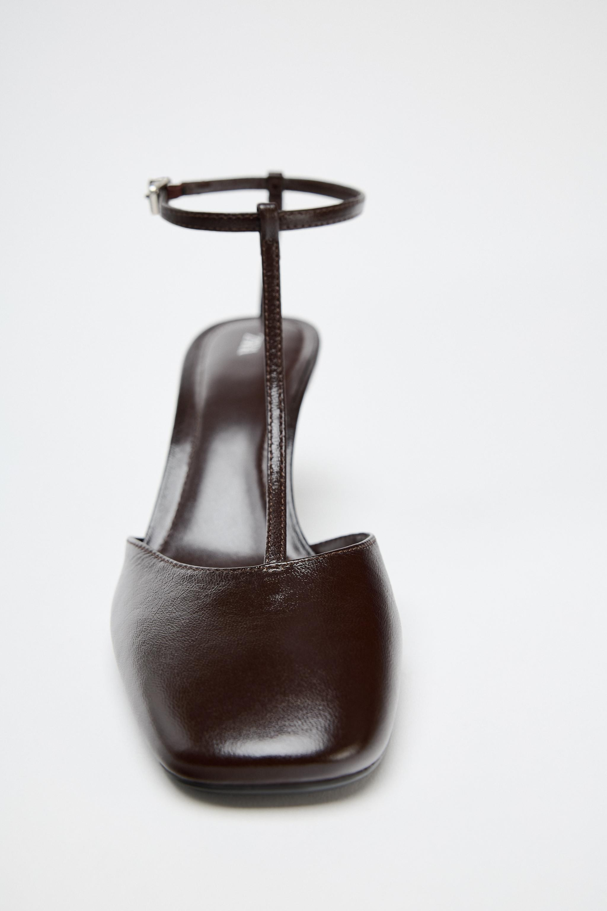 HEELED STRAPPY PUMPS | Zara US