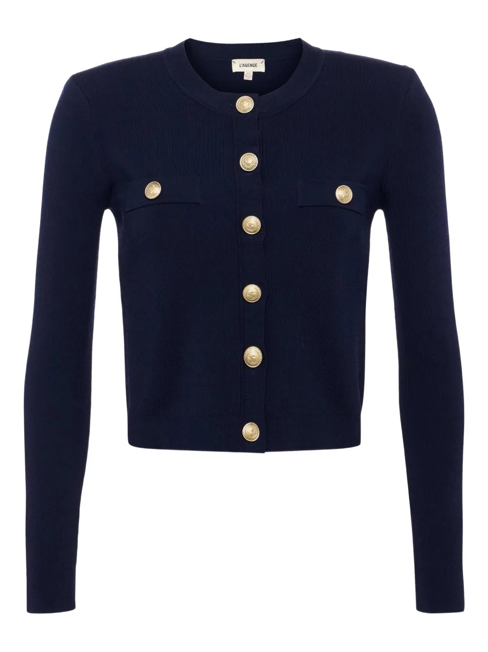 L'Agence Toulouse Cardigan | Blue | FARFETCH AE | Farfetch Global