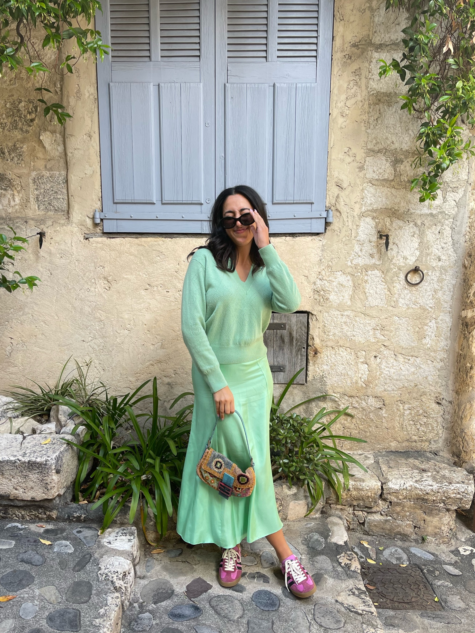 day trip to saint paul de vence! coordinated sandro set for a cooler day 🩵

#LTKfit #LTKeurope #LTKstyletip