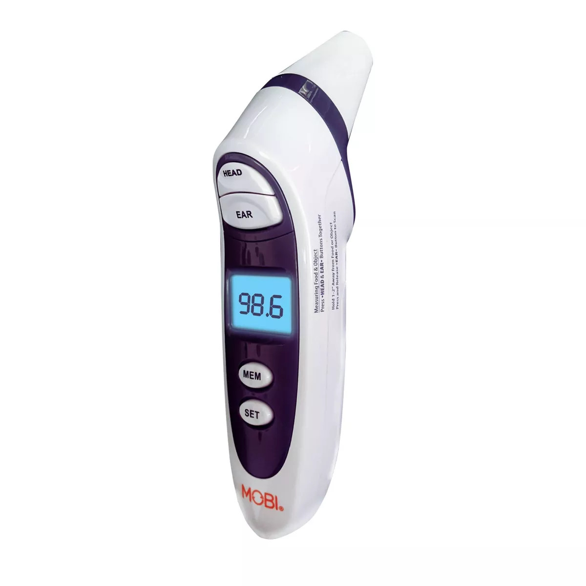Mobi DualScan Prime Ear and Forehead Thermometer | Target