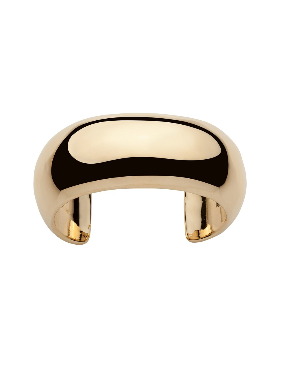 Women's Globe 10K-Gold-Plated Small Cuff - Yellow Gold | Saks Fifth Avenue