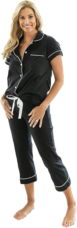 Gownies Post Surgery Mastectomy, Breast Cancer, Tummy Tuck Recovery Pajamas with Internal Drainag... | Amazon (US)