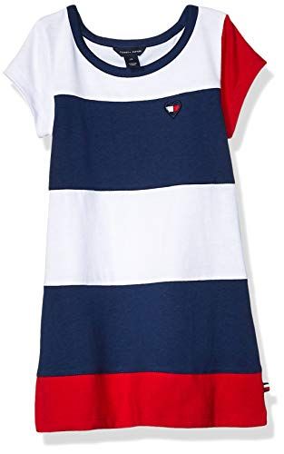 Tommy Hilfiger Big Girl's Colorblocked Dress | Amazon (US)
