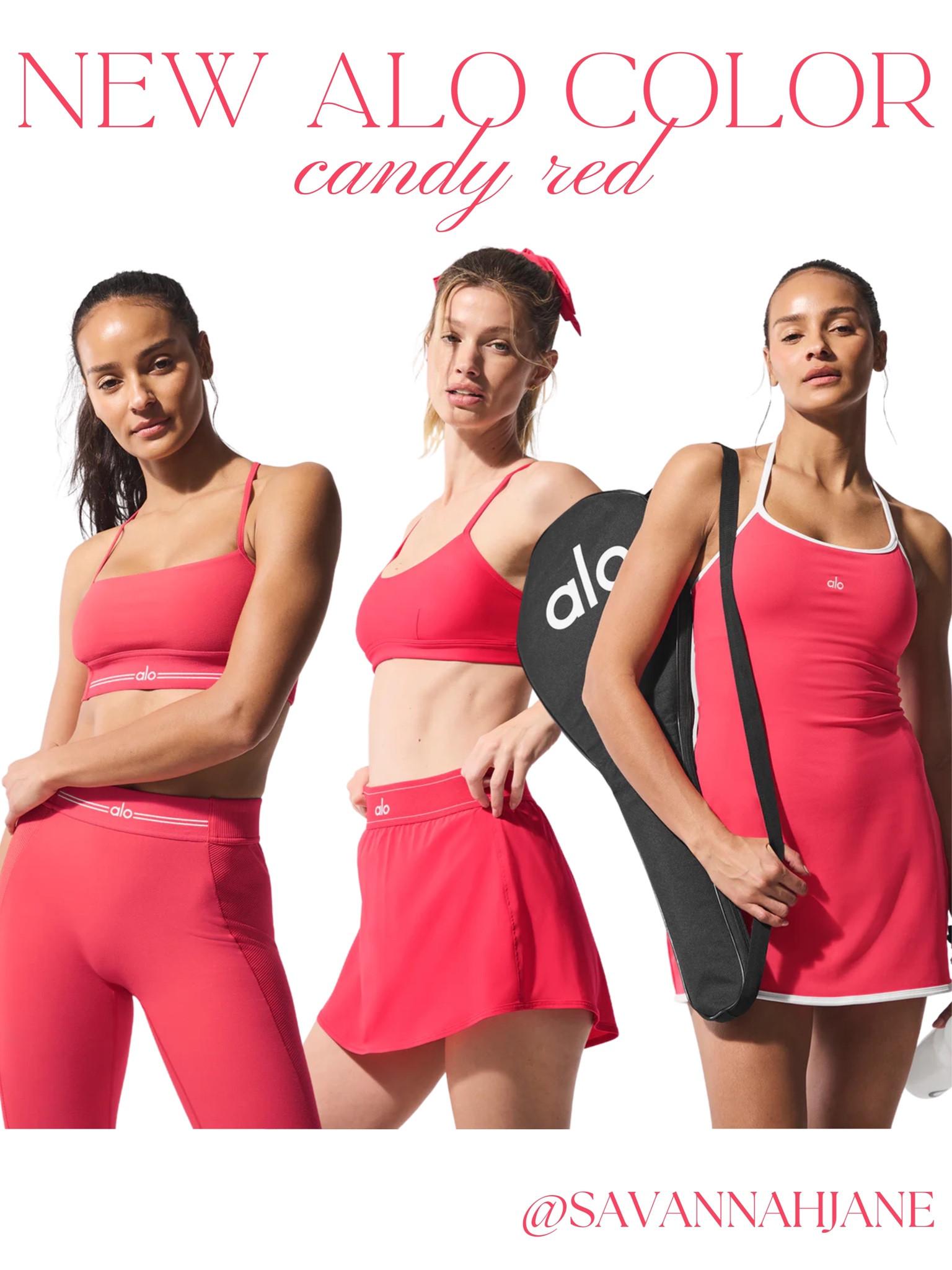 Obsessed with Alo’s new candy red color 🍒 alo yoga | alo set | alo skirt | alo tennis skirt | preppy style | preppy athleisure | rush outfit inspo | rush ootd | college girl style | alo red set 

#LTKFindsUnder50 #LTKPetite #LTKActive