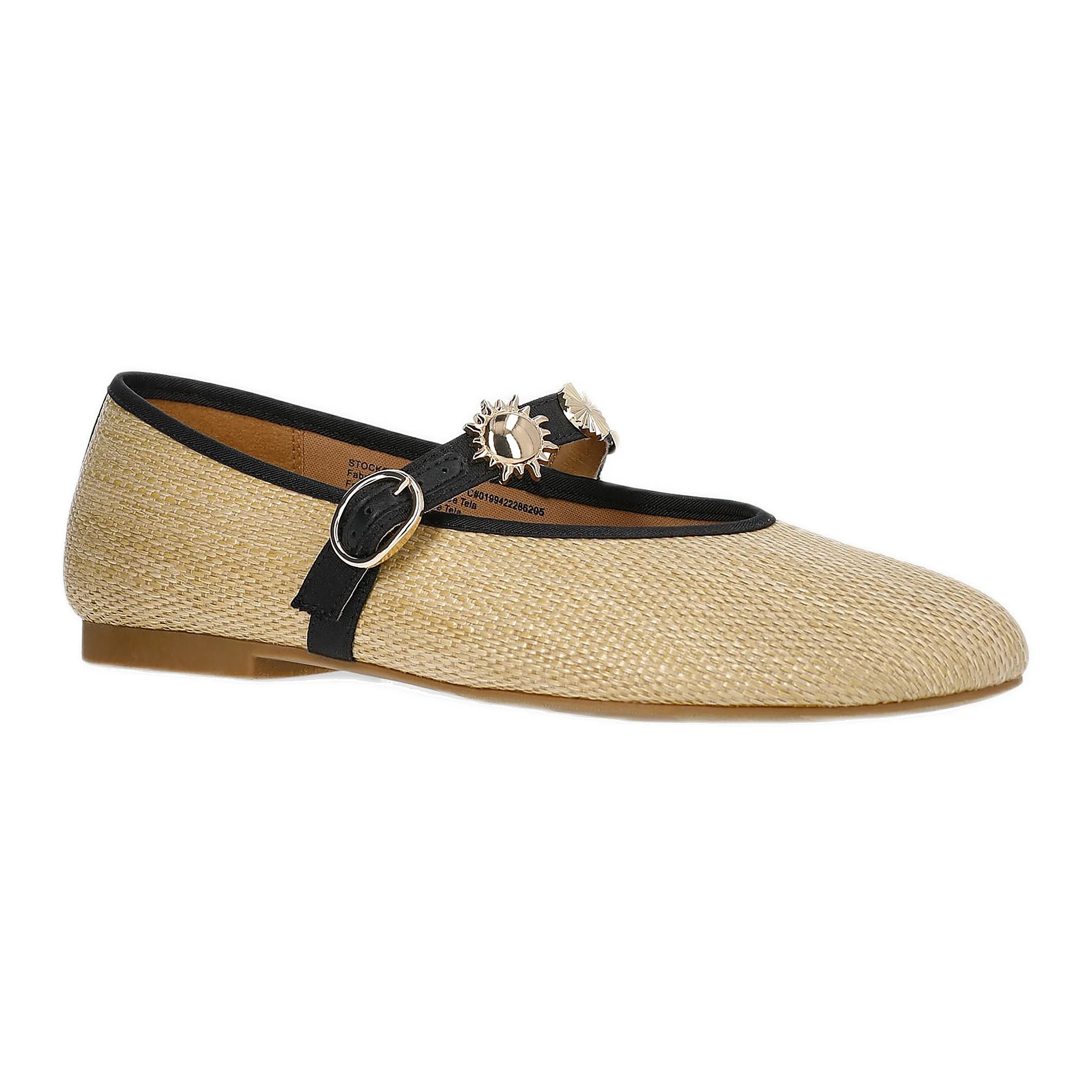 Time and Tru Women's Mary Jane Flats with Charm Strap | Walmart (US)