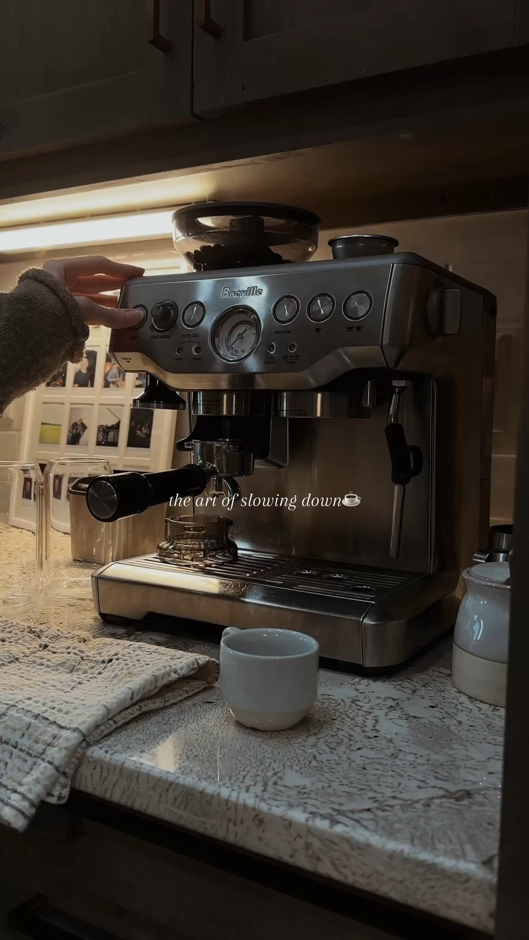 this breville espresso machine truly took my morning coffee to the next level☕️

#LTKHome #LTKFamily #LTKGiftGuide