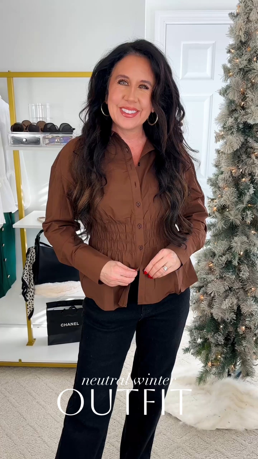 Neutral layers, elevated vibes 🤎❄️
An oatmeal topcoat over a cinched brown blouse, finished with classic black denim—proof that effortless winter style is all about the details. Cozy, casual, and ready for anything.

#WinterLayers #NeutralStyle #EverydayOutfit #CasualChic #ColdWeatherFits 

#LTKootd #LTKFindsUnder50