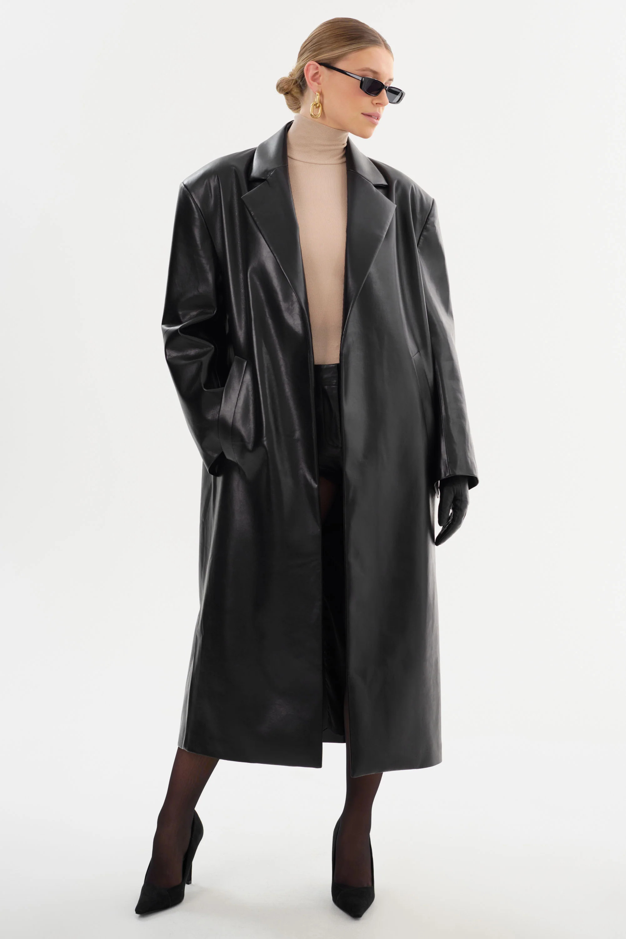 JANELLE | Recycled Leather Coat | LAMARQUE