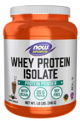 Chocolate Whey Protein Isolate by Now Foods  -  1.8 lbs Powder | Target