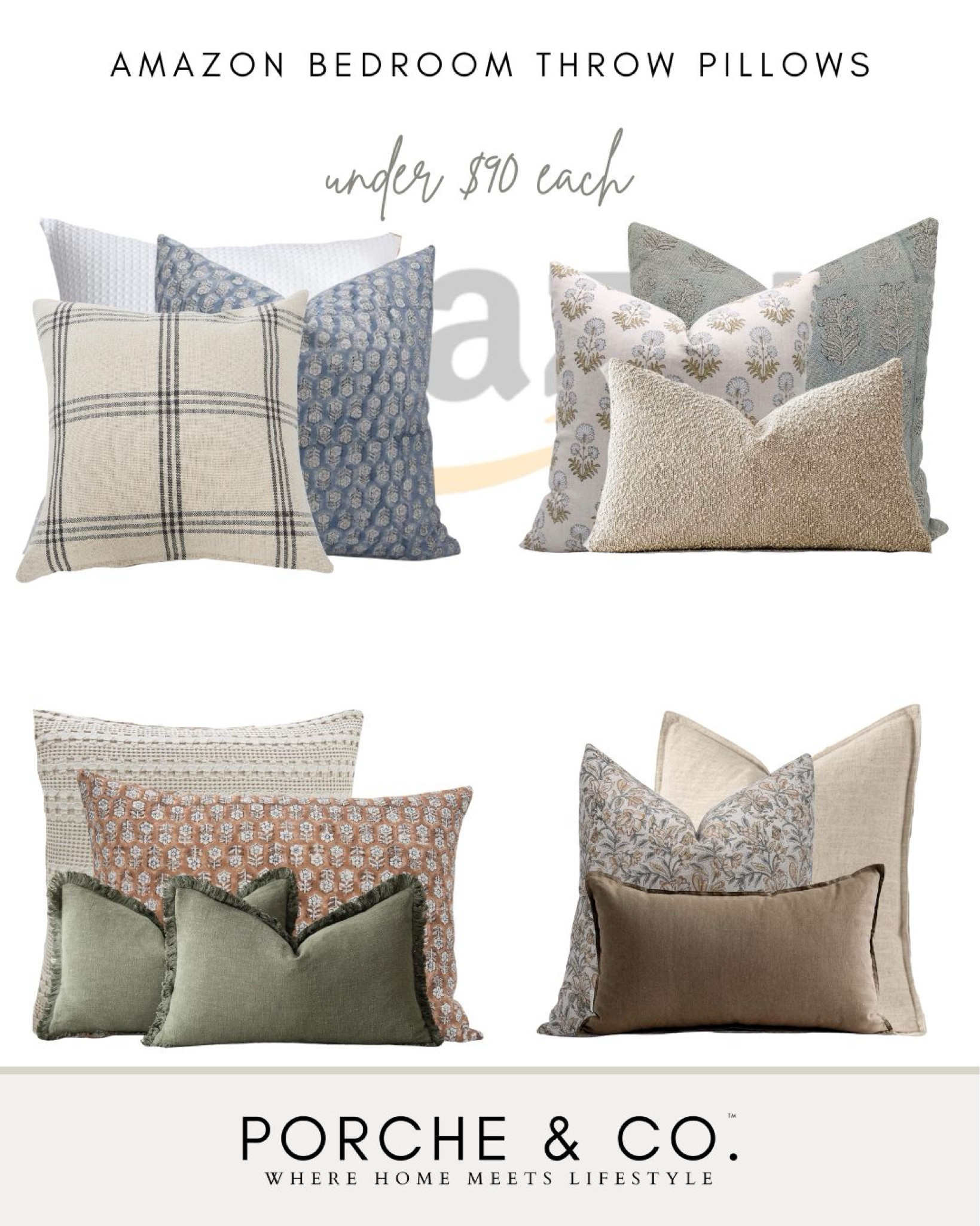 Amazon throw pillows, Amazon, bedroom pillows, bedroom styling, bedroom decor, pillow sizing
#visionboard #moodboard #porcheandco

#LTKStyleTip #LTKSeasonal #LTKHome