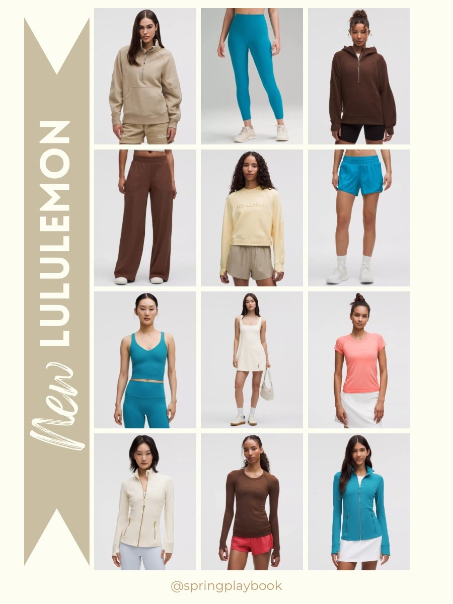 New Lululemon this week! A new sweatshirt in our favorite Butter Yellow: Buttercream. Hawaiian Blue, Light Ivory with a gold zipper, Sunny Coral, Lava Cake, and more!

#createdcolorful #createdcolorfulspring #hocspring #tcispring #pcaspring #lightspring #warmspring #truespring #brightspring #clearspring #paintboxspring #bluespring

#LTKOver40 #LTKActive #LTKFindsUnder100