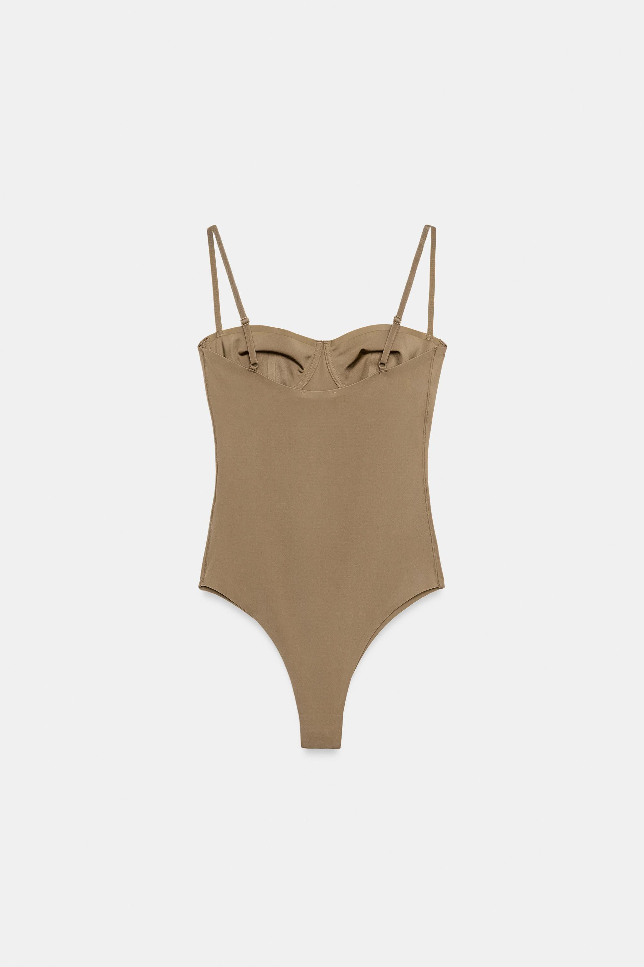 LACE POLYAMIDE BODYSUIT | Zara US