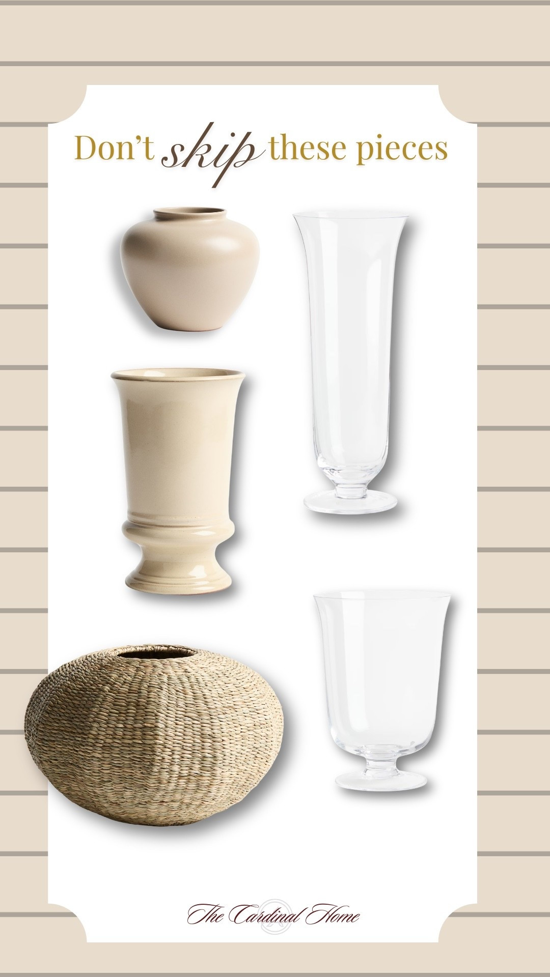 The foundation of a timeless home. Vases, home decor, on sale , home decor, affordable decor

#LTKHome #LTKSaleAlert