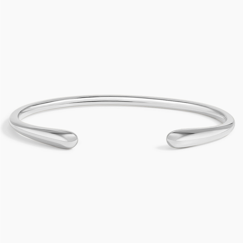 Silver Silhouette Cuff Bracelet | Brilliant Earth