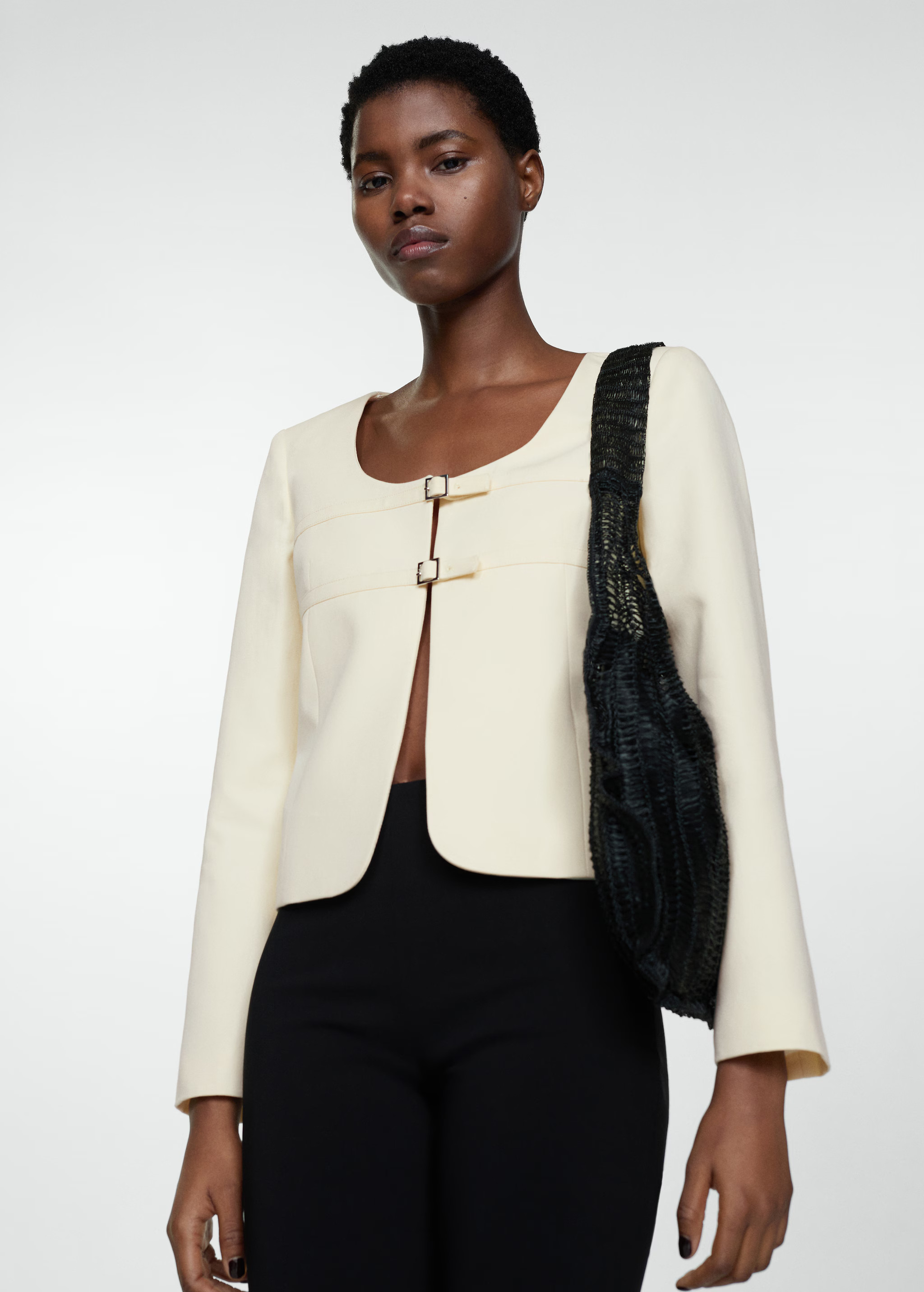 Double-buckle jacket | MANGO (US)