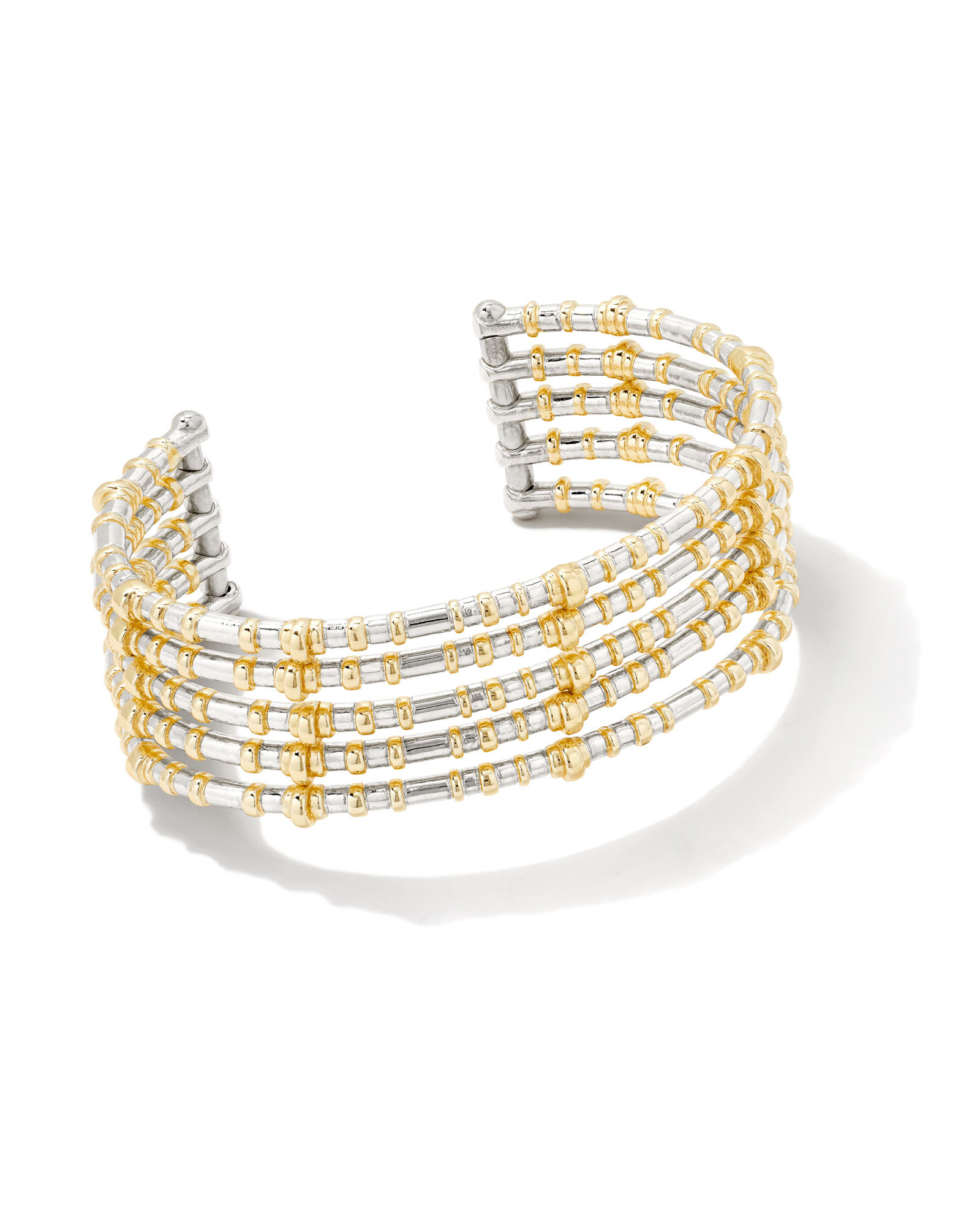 Essie Statement Cuff Bracelet in Mixed Metal | Kendra Scott | Kendra Scott