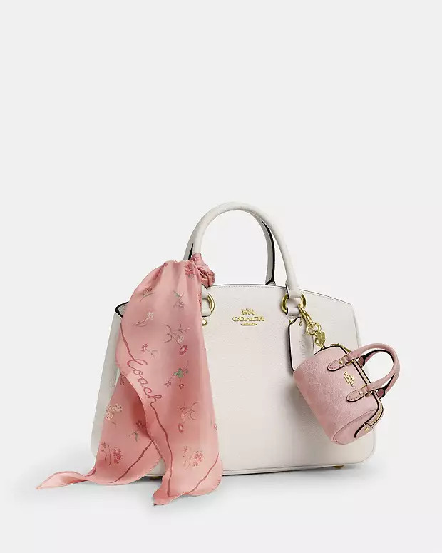 Savannah Carryall With Scarf & Charm | Coach Outlet US
