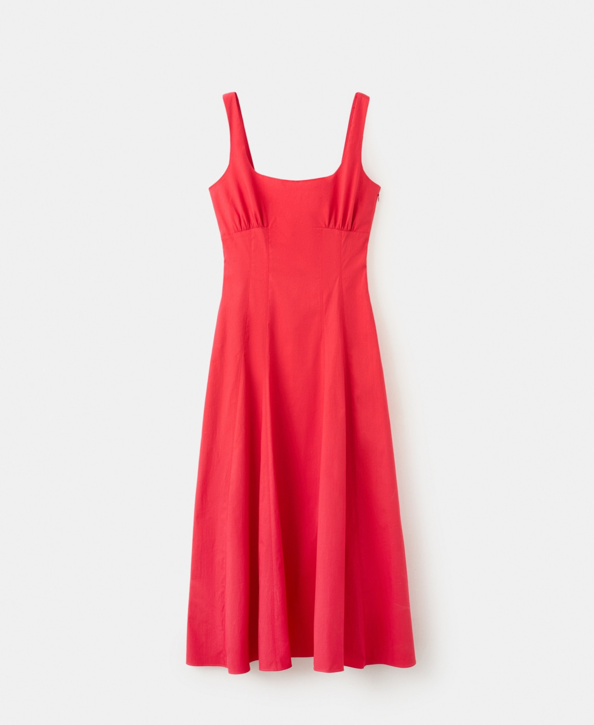 Mango Women's Long A-Line Dress - Red | Macy's