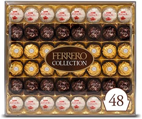 Amazon.com : Ferrero Collection Premium Gourmet Assorted Hazelnut Milk Chocolate, Dark Chocolate ... | Amazon (US)