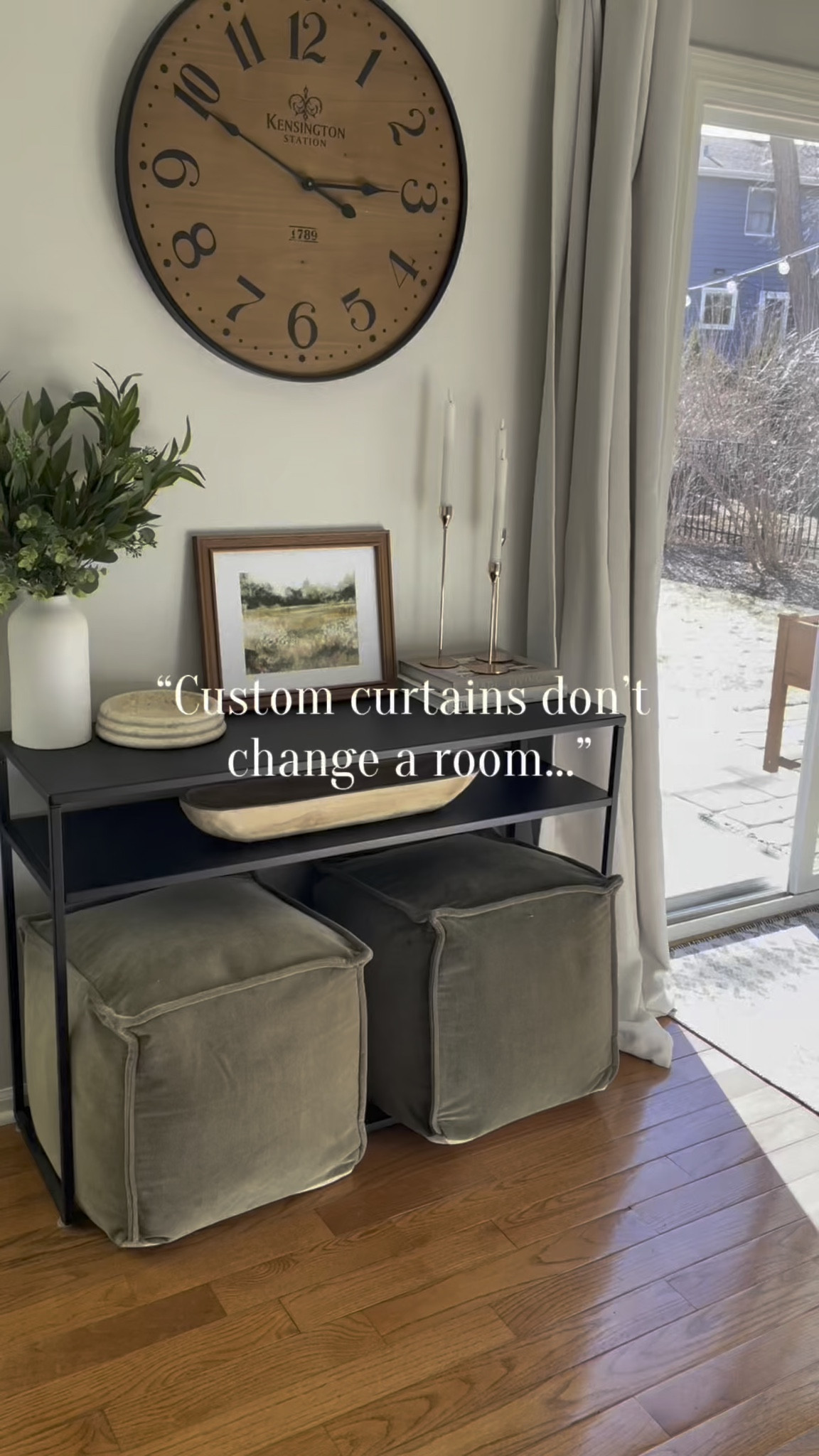 Comment COZY for links 🔗 

I upgraded the curtains in my living room to these custom linen curtains from @cozyology.curtains and they make the biggest difference! They are pleated and memory-trained, giving them a full look. It makes the space feel bigger and the darker color makes the room feel cozier and helps them stand out more. Now I’m ready to do this in all my rooms! 😍

Use code LISKALIVING15 on their site for 15% off your order!
.
.
.
.
.
#cozyologycurtains #customcurtains #modernorganic #moodyhome #earthyneutrals #livingroom

#LTKHome #LTKStyleTip