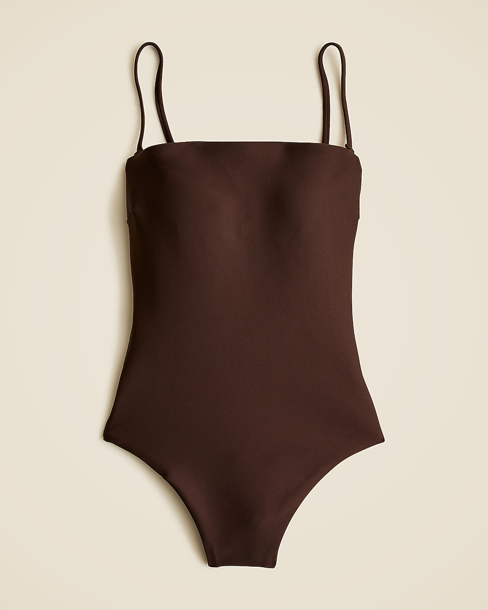 Gemma bandeau one-piece in Classic Sculpt™ | J. Crew US