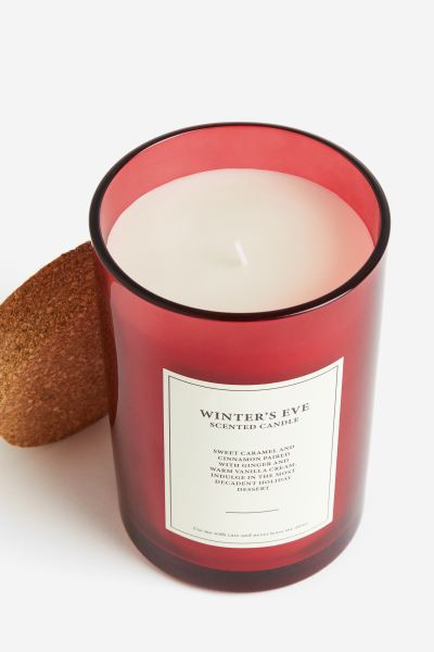 Grande bougie parfumée | H&M (FR, IT, ES, PT, BE)