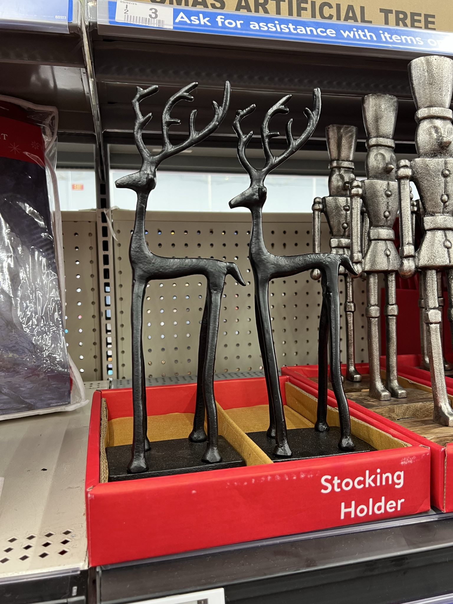 Reindeer stocking holders at Walmart (look just like pottery barn!) 

#LTKHoliday #LTKGiftGuide #LTKHome