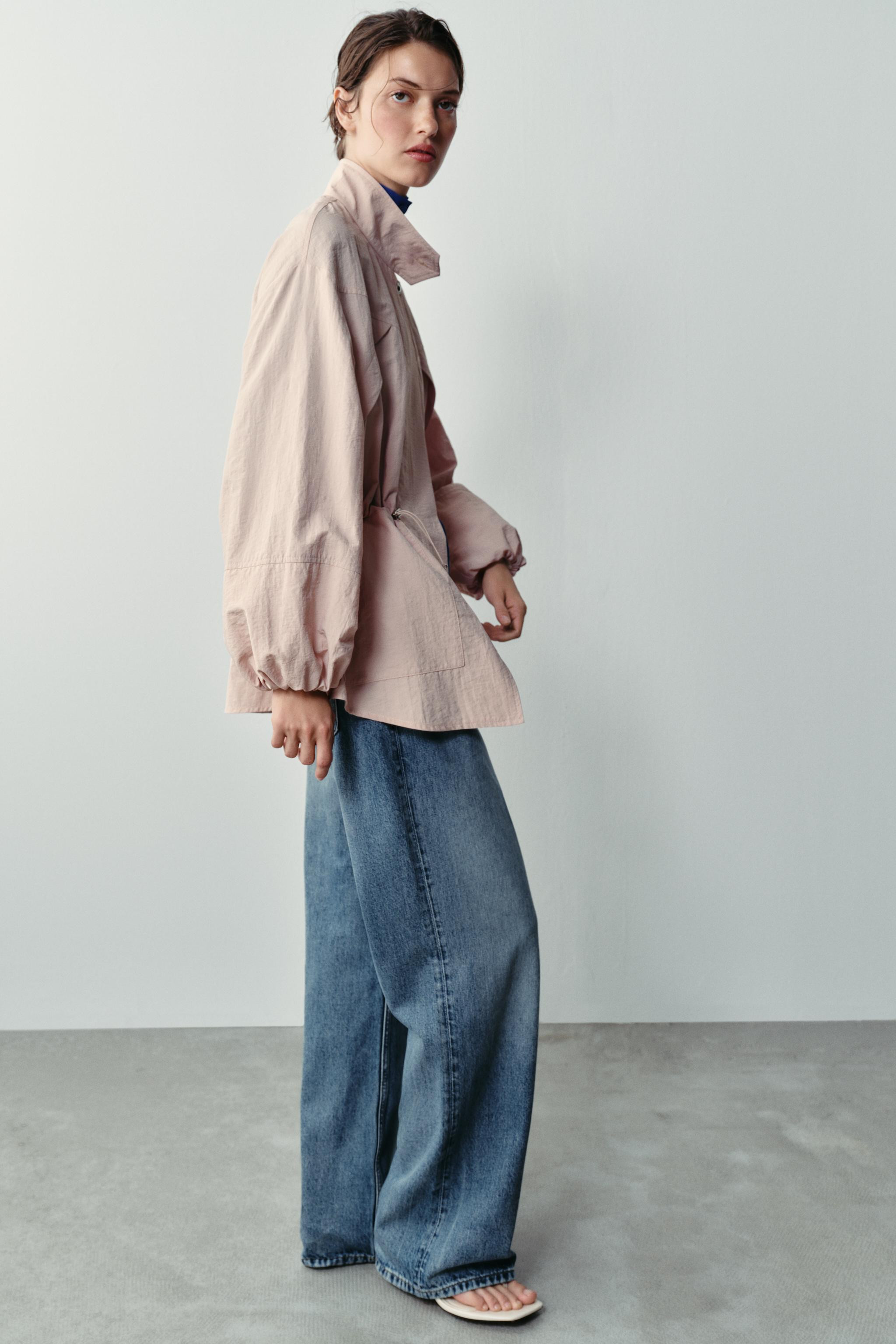 STAND-UP COLLAR JACKET | Zara US
