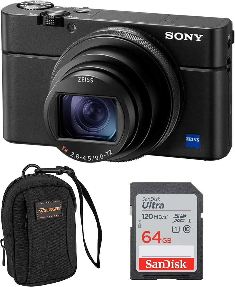 Sony RX100 VII Premium Compact Camera with 1.0-Type Stacked CMOS Sensor (DSCRX100M7), Bundle with... | Amazon (US)