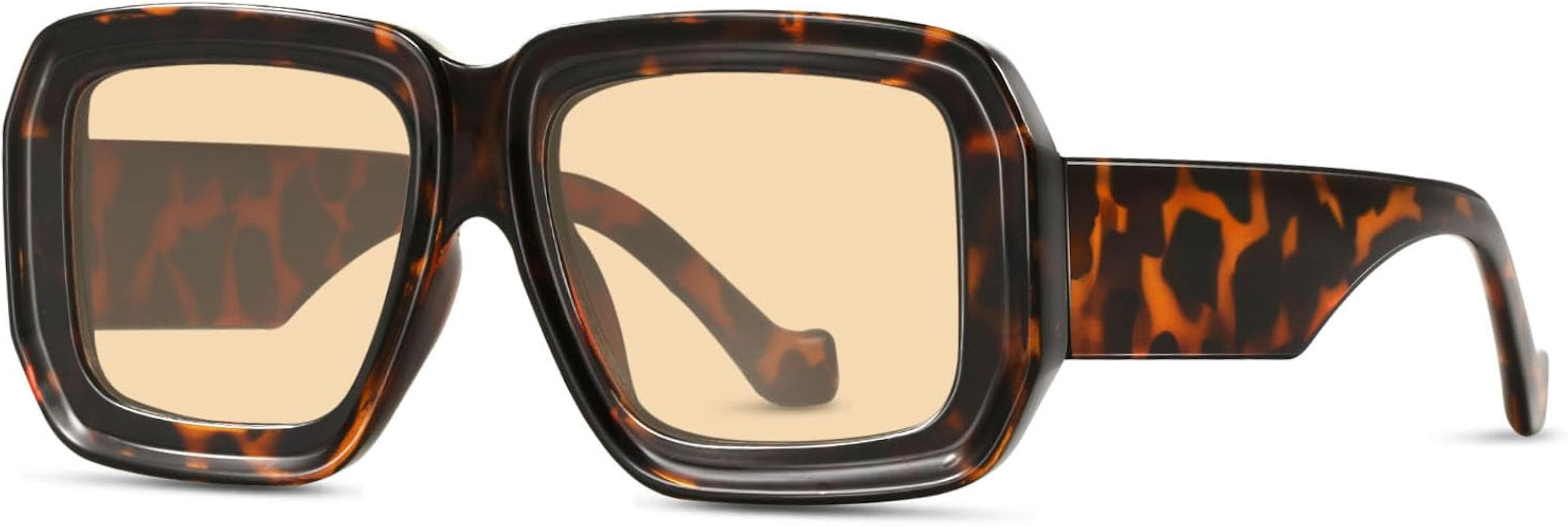 YDAOWKN Vintage Oversized Sunglasses for Women Men Retro Square Luxury Big Large Sun Glasses UV40... | Amazon (US)