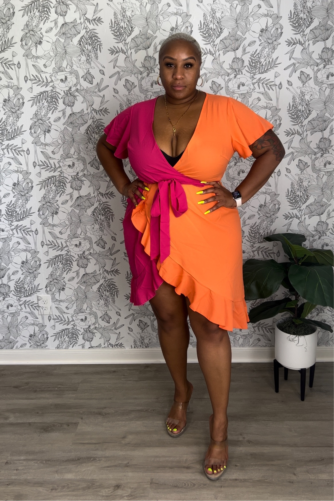 Summer 2023 Plus Size Fashion Finds for Vacation, Essence Festival, Going out outfits | Summer Dress | Bodycondress  | orange dress | wrap dress | Pink Dress 

#LTKcurves #LTKunder50 #LTKstyletip