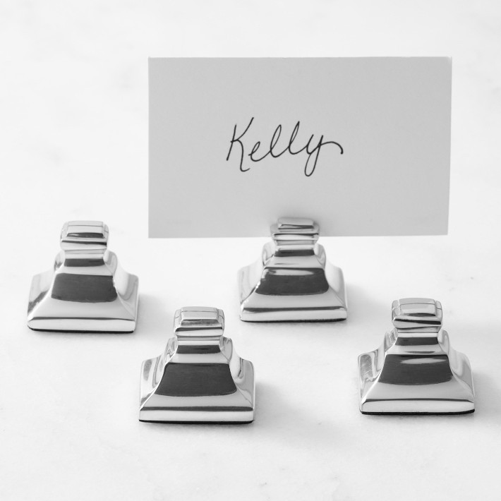 Heirloom Name Card Holders, Set of 4 | Williams-Sonoma