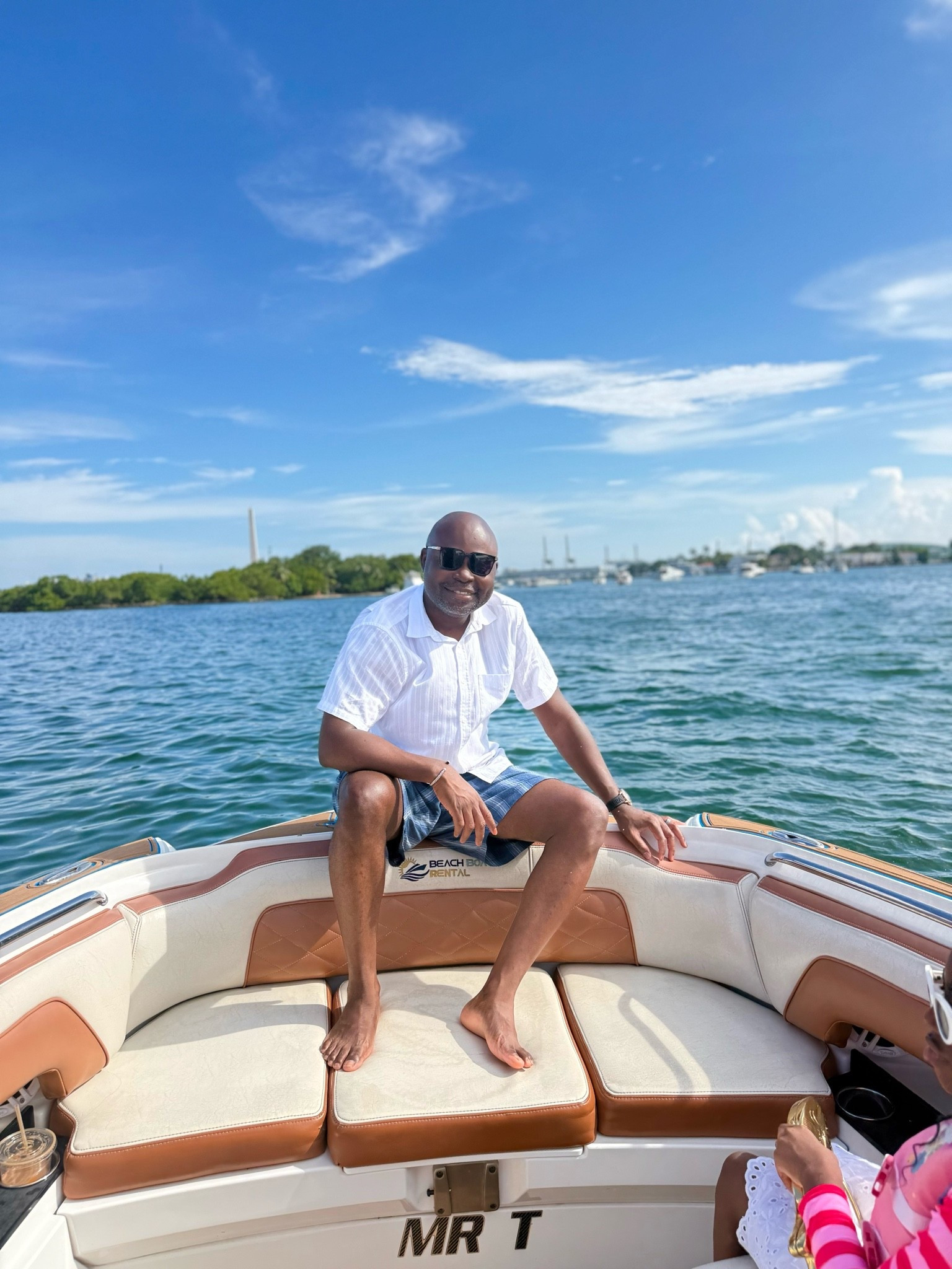 Hubby chilling on our boat ride

#LTKSeasonal #LTKTravel #LTKMens