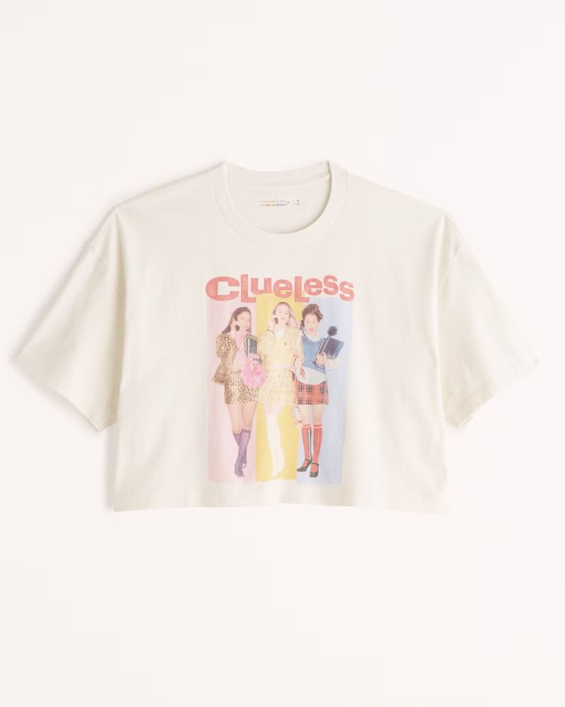 Pride Clueless Cropped Graphic Tee | Abercrombie & Fitch (US)