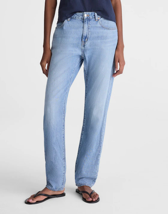 The Dean Easy Straight Jean in Airy Denim | Madewell