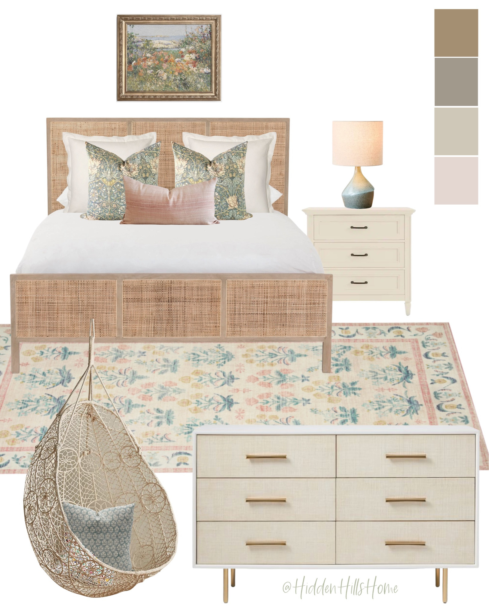 Bedroom decor, girls feminine bedroom decor, boho bedroom, cute bedroom decor ideas, bedroom mood board #girlsbedroom

#LTKsalealert #LTKhome