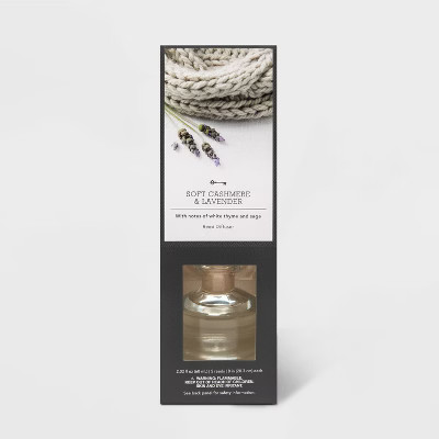 2.02 fl oz Soft Cashmere and Lavender Oil Reed Diffuser - Threshold™ | Target